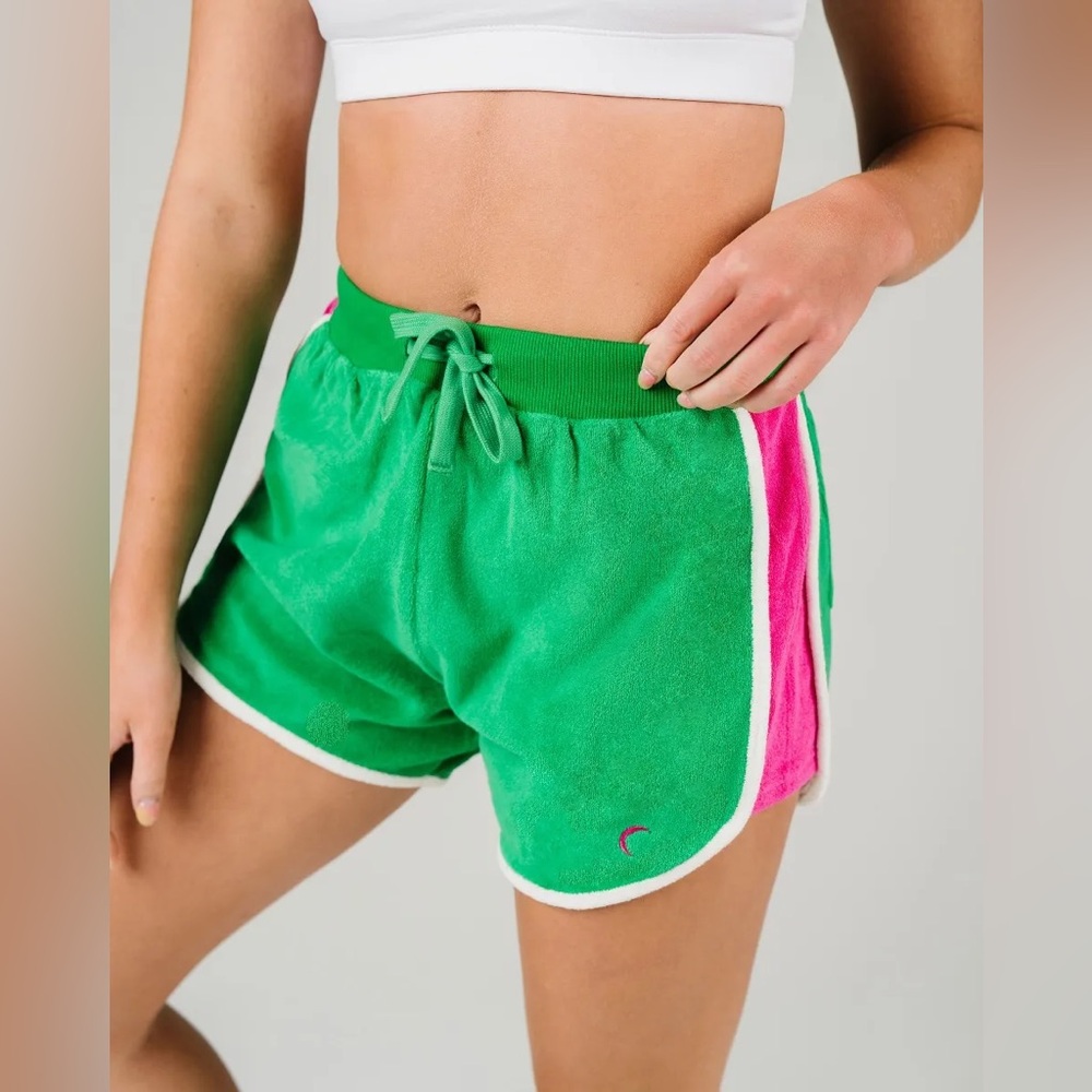 NWT Zyia Green Cabana Shorts - Picture 5 of 10
